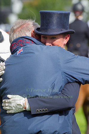 Yogi Breisner Hugs Nicola Wilson