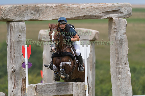 CHARLOTTE EAST (GBR) AND KING ALBERT