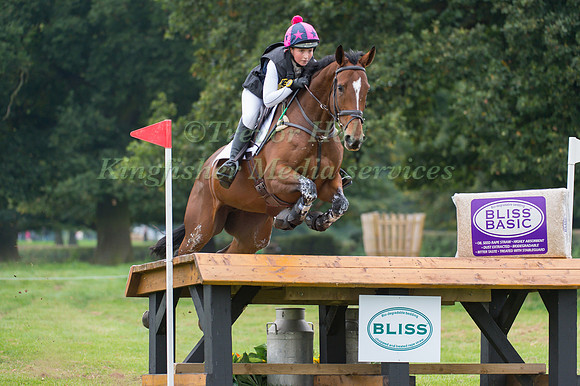 Susie Berry of Ireland riding  MAJESTIC MEG