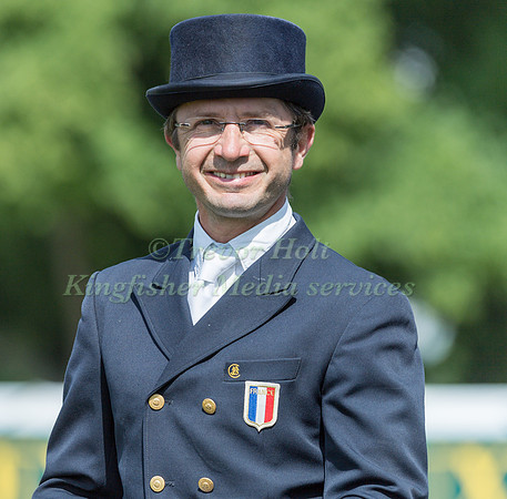 REGIS  PRUD HON (FRA) AND KAISER HDB 4175 TAKING PART IN  DRESSAGE PHASE OF THE LAND ROVER CCI-S4* COMPETITION AT THE 2019  EQUI-TREK BRAMHAM INTERNATIONAL HORSE TRIALS.