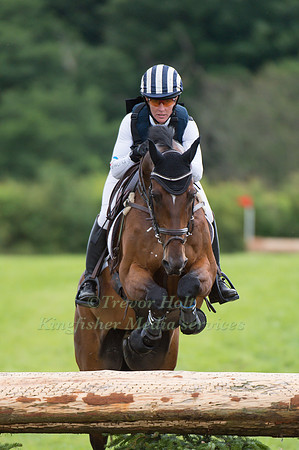 Caroline Powell (NZL) riding Flying Finish