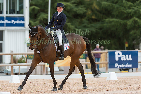 Caroline Chadelat  of France riding Kadessia