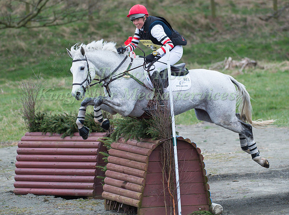 Lucy  Jackson (NZL) riding Bosun II