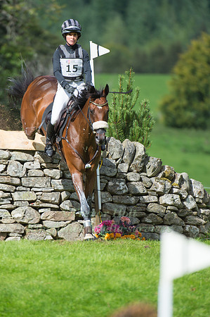 BETTINA  HOY (GER) RIDING SEIGNEUR MEDICOTT
