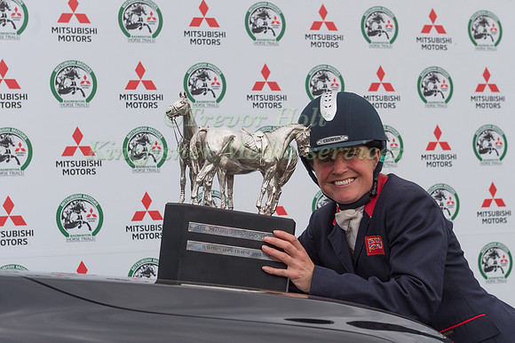 Piggy French Winnerof the Mitsubishi Motors Badminton Horse Trials