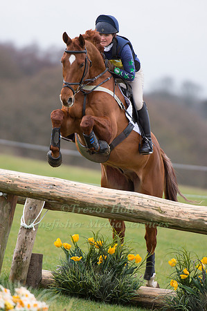 Polly Stockton (GBR) riding Ortolan
