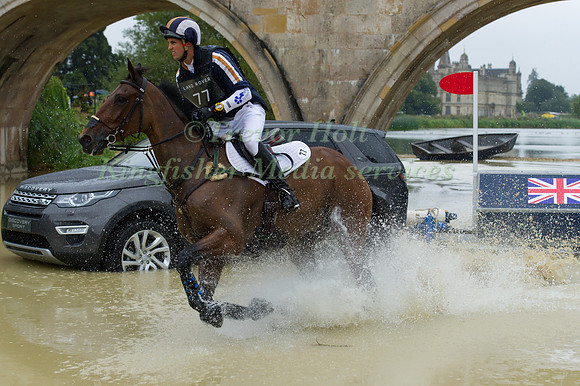 GUBBY LEECH (GBR) RIDING XAVIER\