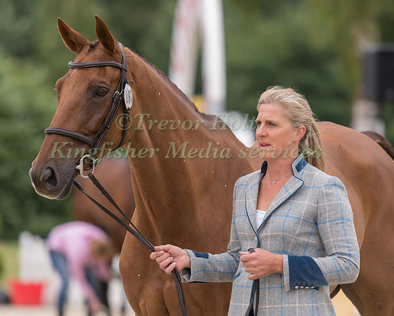 KRISTINA COOK (GBR) AND BILLIY THE RED