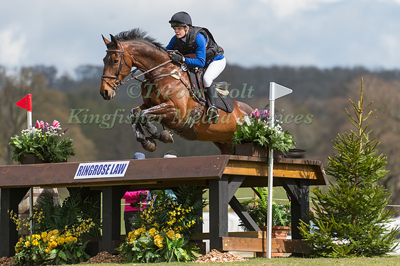 Julia Norman  riding Carryon Bobby Boy