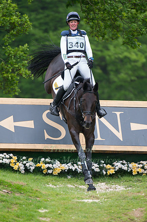 Nicola  Wilson (GBR) riding  Annie Clover