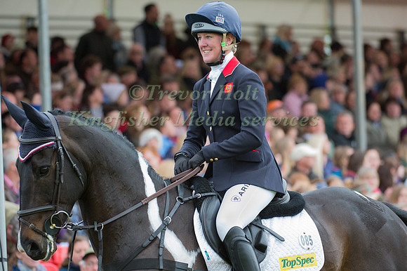 Nicola Wilson (GBR) riding Beltane Queen