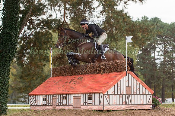 Mark Todd of New Zealand riding NZB Campino