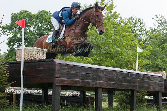 Andrew  James (GBR) riding  RedHIll Ilisit