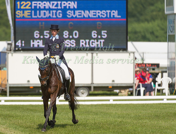 Ludwig Svennerstal (SWE) riding Franzipan) riding Franzipan) rid
