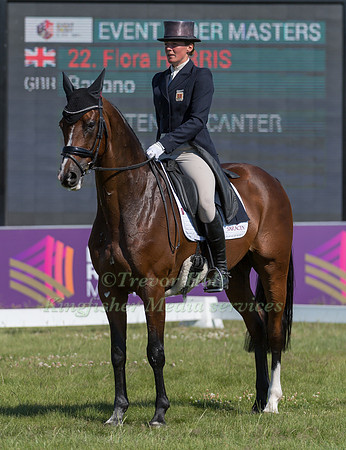 FLORA HARRIS (GBR) AND BAYANO
