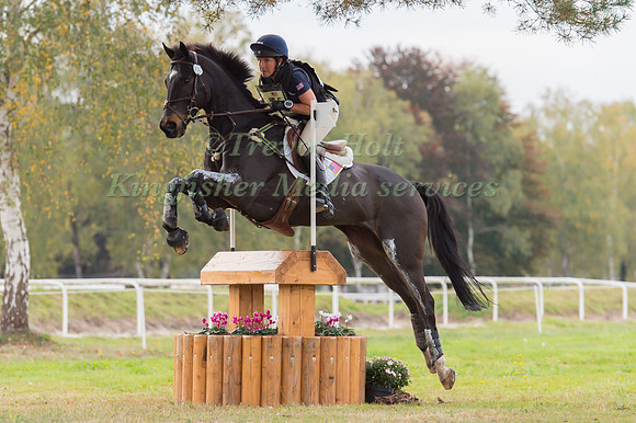 Barbara Crabo of the United States of America riding Eveready