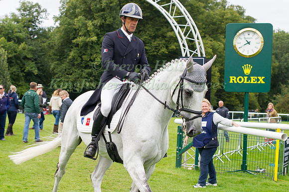 Cedric Lyard (FRA) and  Cadeau Du Roi