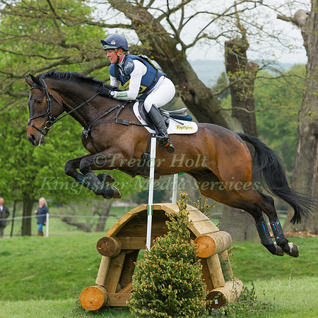 NICOLA WILSON  RIDING  JL DUBLIN COMPETING IN THE CROSS COUNTRY PHASE OF THE  CIC ONE STAR COMPETITION AT THE  2017 DODSON AND HORRELL CHATSWORTH INTERNATIONAL HORSE TRIAL.