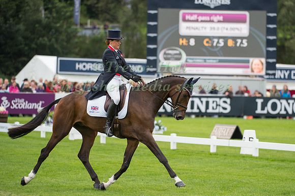 Pippa Funnell of Great Britain riding Sandman 7
