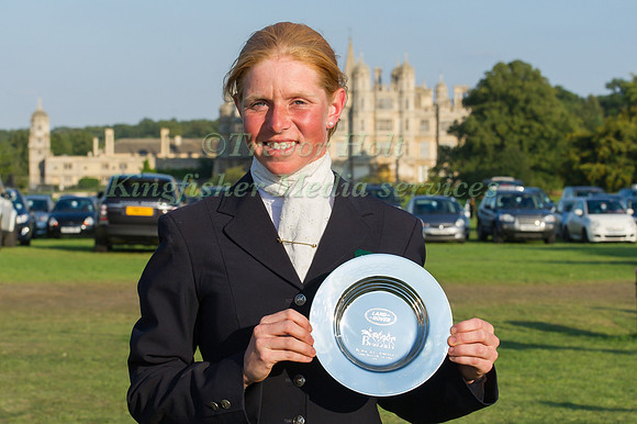 Rosalind Canter (GBR)  of the  Miniture Land Rover Perpetual Tro