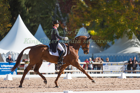 Sara Bullimore of Great Britain riding Lilly Corinne