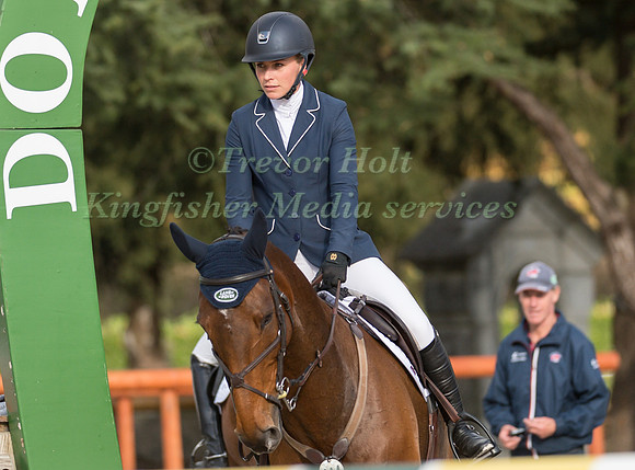 Georgie STRANG (GBR) AND COOLEY EARL