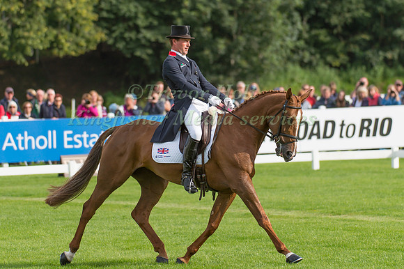 Oliver Townend of Great Britain riding Fenyas Elegance