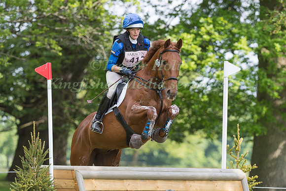 SAMMY OLIVER (GBR) AND HORSEPASTURE NORMAN