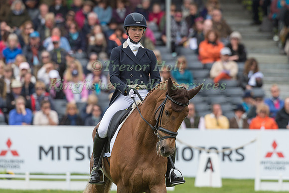 Georgie Spence (GBR) and  Halltown Harley