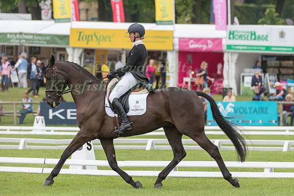 LAUREN BLADES (GBR) AND JESMOND JUSTICE
