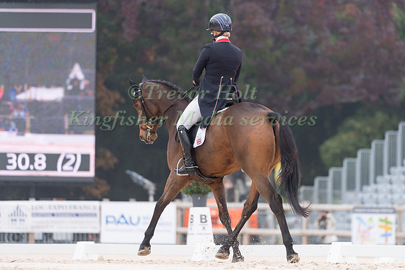 GEMMA TATTERSALL (GBR) AND SANTIAGO BAY