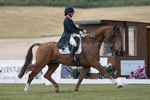 LAURA COLLETT (GBR) AND GRAND MANOEUVRE-2