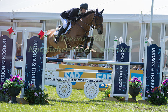 WILLA NEWTON (GBR) AND CHANCE REMARK