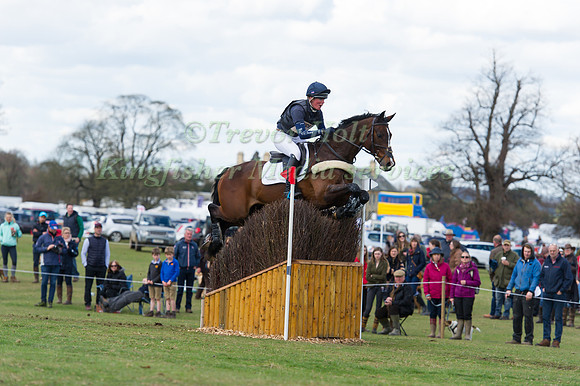 Flora Harris  riding Bayano