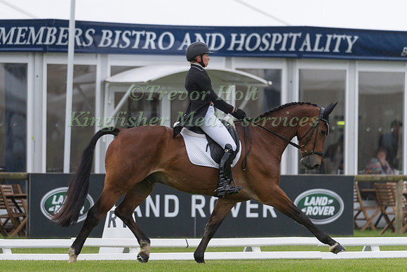 MEGAN  HEATH (NZL) AND CAMELOT TAKING PART IN THE DRESSAGE PHASE OF THE  CCI THREE STAR COMPETITION AT THE 2017 EQUI-TREK BRAMHAM INTERNATIONAL HORSE TRIALS