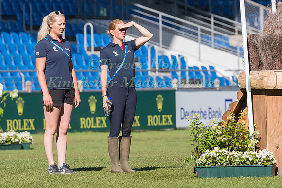 Rosalind Canter and Yasmin Ingham