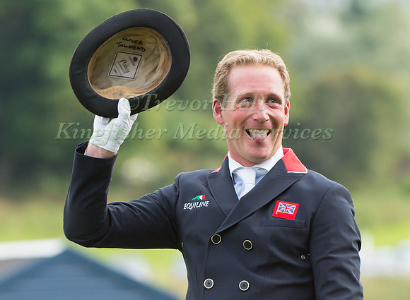 Oliver Townend of Great Britain riding Fenyas Elegance