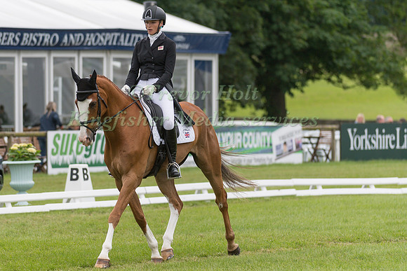 EMILY KING (GBR) AND DARGUN