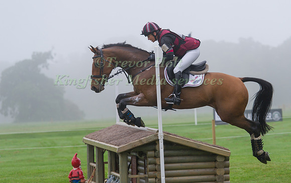 Sarah Bullimore (GBR) riding Valentino V competing in the Cross Country Phase
