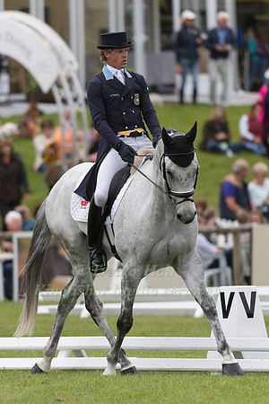 LUDWIG  SVENNERSTAL (SWE) AND PARAMOUNT IMPORTANCE TAKING PART IN THE DRESSAGE PHASE OF THE  CCI THREE STAR COMPETITION AT THE 2017 EQUI-TREK BRAMHAM INTERNATIONAL HORSE TRIALS