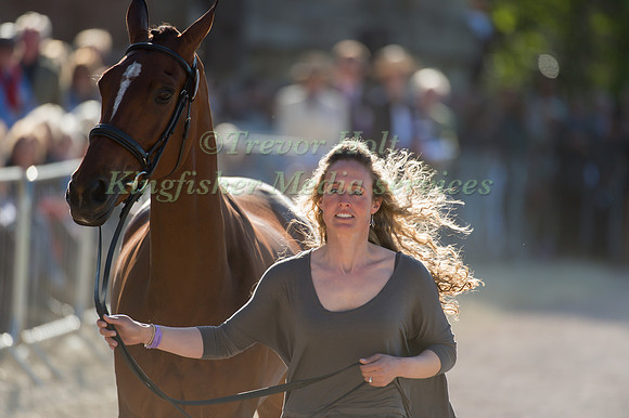 Jodie Amos of Great Britain  and Wise Crack