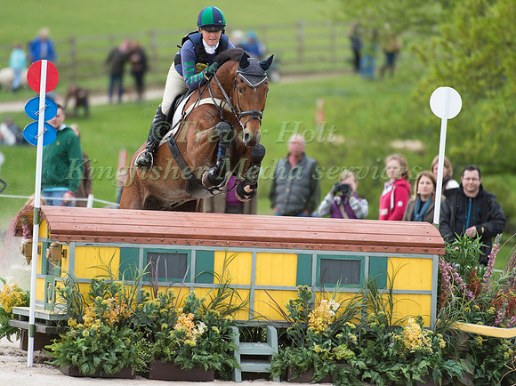 Polly Stockton riding  IMPERIAL TRUMP