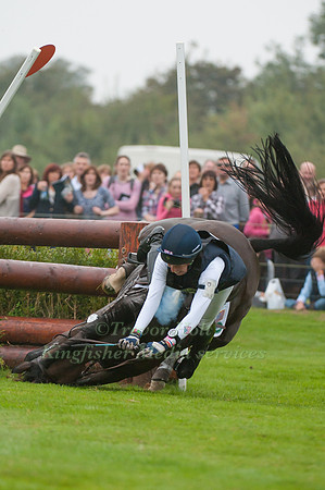 Meghan Odonoghue (USA) riding Pirate competing in the Cross Country Phase