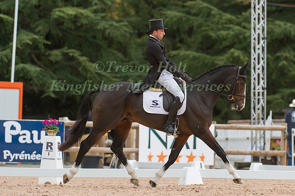 Tim Price of New Zealand riding Wesko