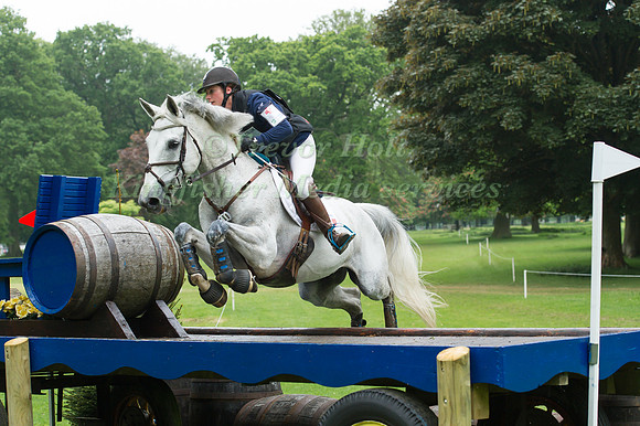 Marie Caroline  Barbier (FRA) riding  Picasso D'Oreal