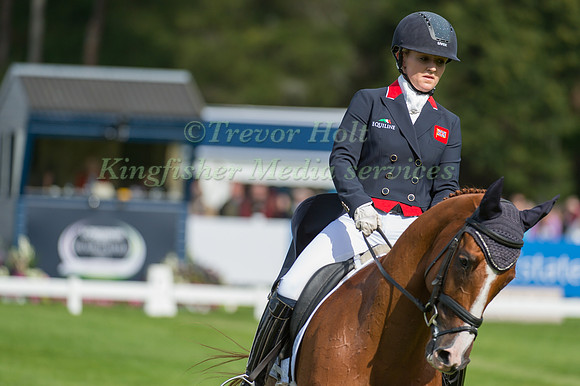 Holly Woodhead of Great Britain riding DHI Lupison