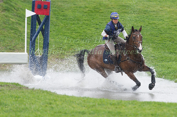 Anna Nilsson of Sweden riding Luron