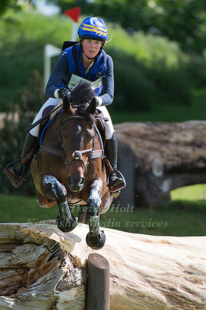 Nathalie  Blomquist (SWE)  riding Hope It