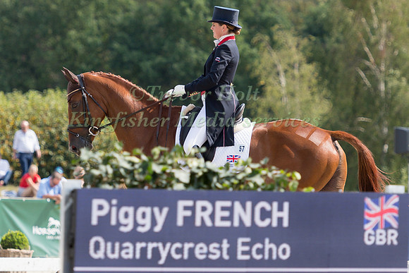 Piggy French (GBR) and Quarrycrest Echo