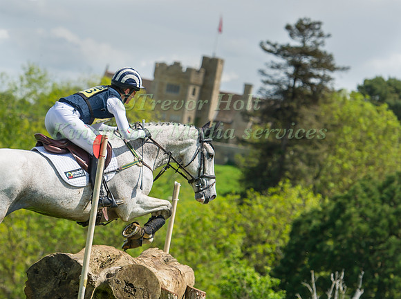 Caroline  Powell (NZL) riding Sinatra Frank Baby
